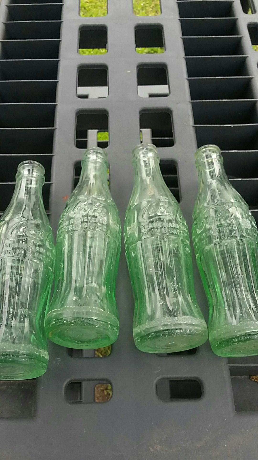 Antique Coke bottles
