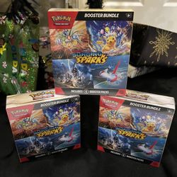 Pokemon Surging Sparks Booster Bundle