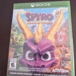 New 🦭 Sealed Copy Spyro Trilogy For The X 🦴 Bone