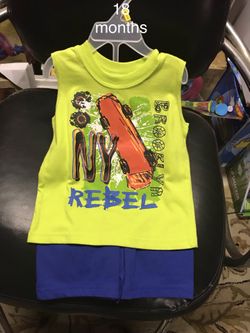 Brand new boys 18 months outfit