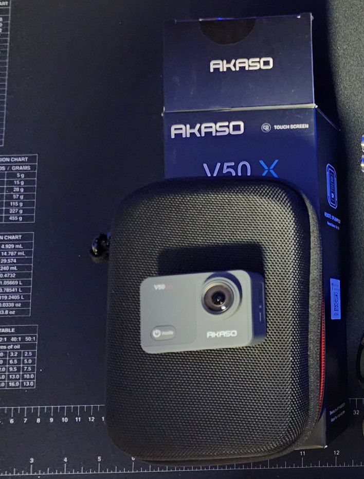 Akaso V50 X Actio Camera And Accessories 