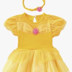 Belle baby girl costume 6-12 months