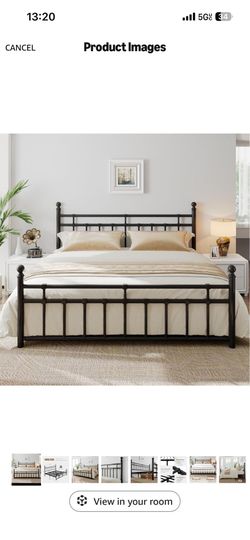 Metal King Size Bed Frame