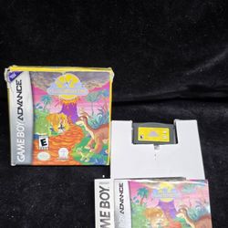 GBA The Land Before Time Nintendo Game Boy Advance Complete CIB