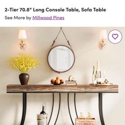 Beautiful NEW Console Table