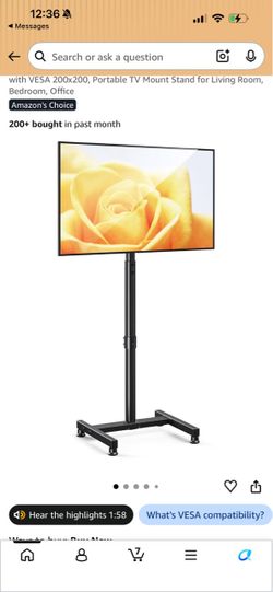 TV Stand / Floor TV Stand – Up to 32”