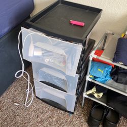 Bedside Plastic Drawer 