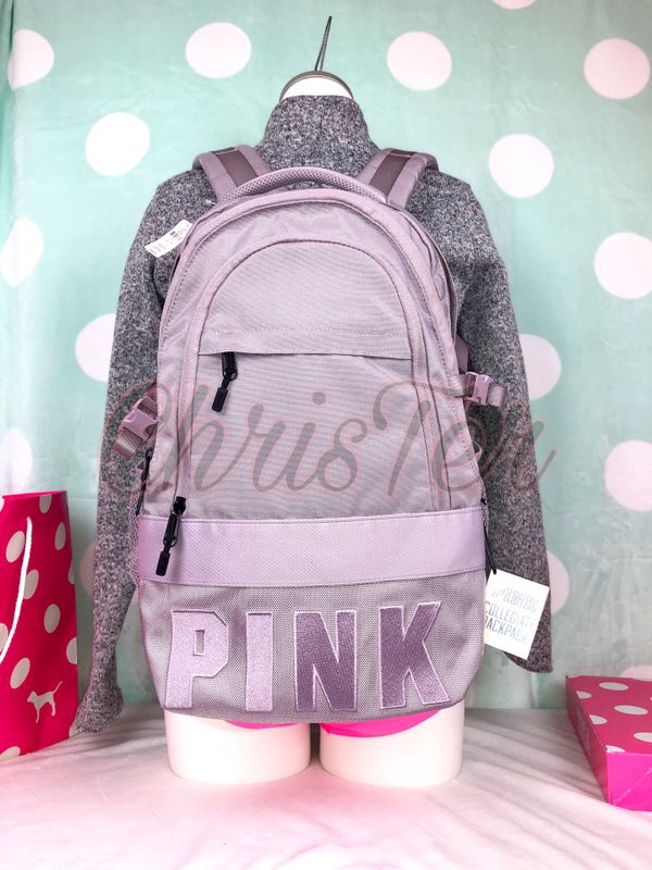 Nwt Vs Pink Collegiate Backpack Dreamy Lilac For Sale In Little