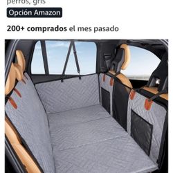 Back Seat Bed For Dog