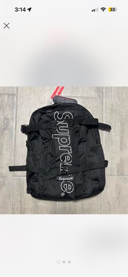 Black supreme bag