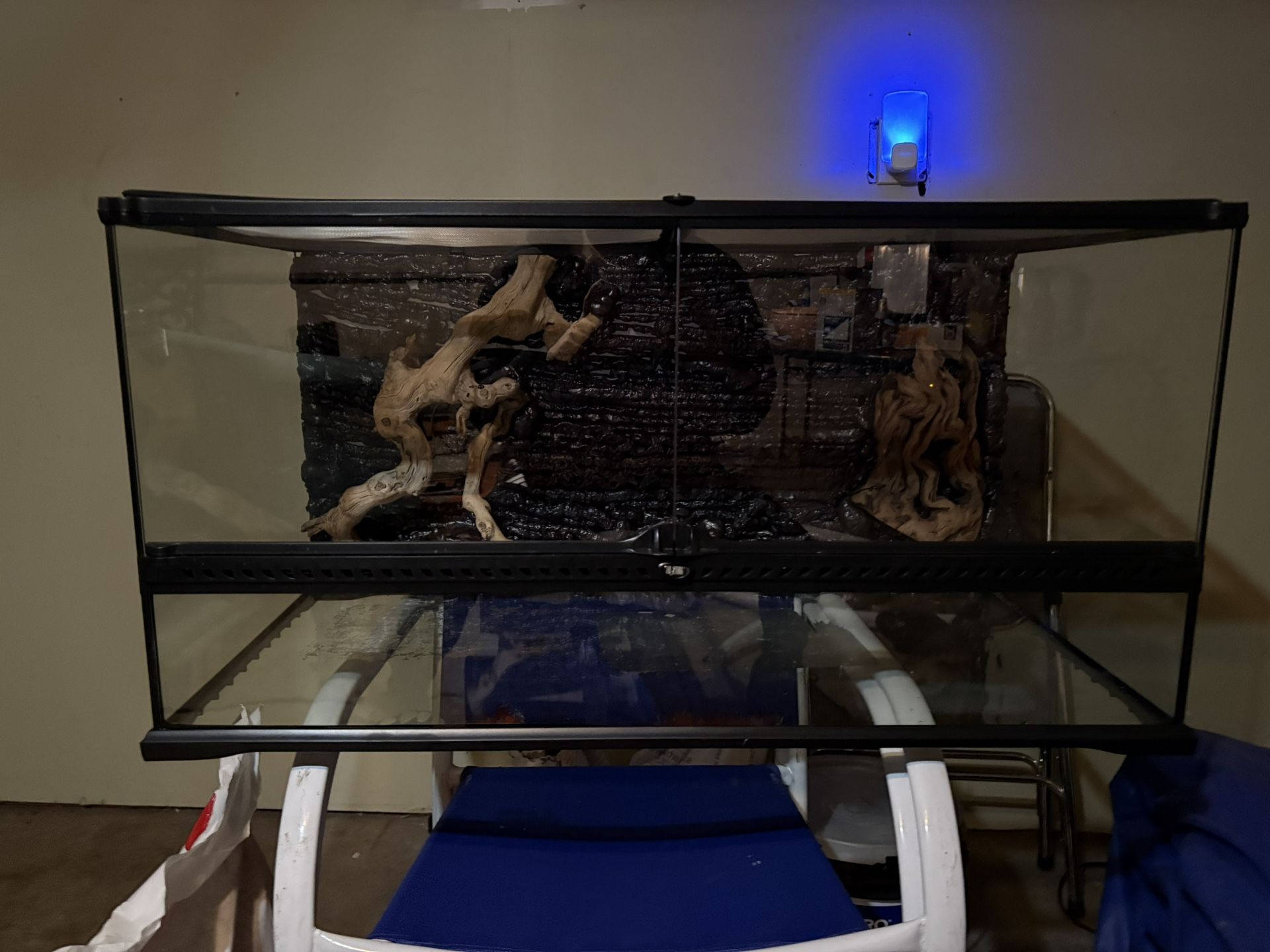 40 Gallon Leopard Gecko enclosure
