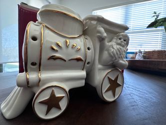Mikasa Holiday Elegance Train Candle Holder