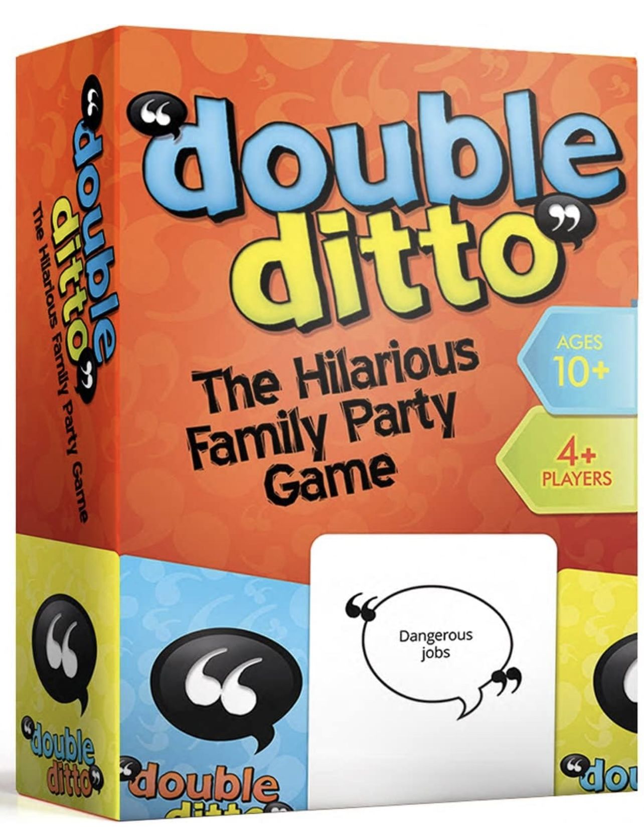 Double Ditto, Hilarious Family Games, Kids Ages 8-12, Teens, & Adults