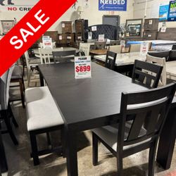 BRAND NEW DINING SET (table and chairs)!! SHOP NOW - PAY LATER!! NO CREDIT CHECK FINANCE AVAILABLE!!