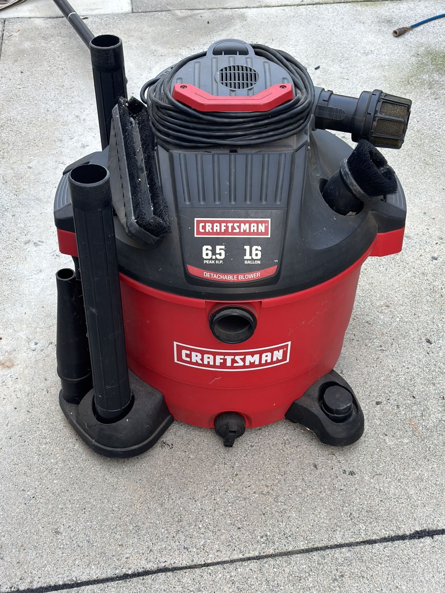 Craftsman 6.5hp Shopvac