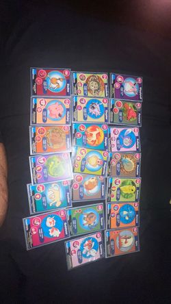 PokéTrivia Pokemon burgerking Cards