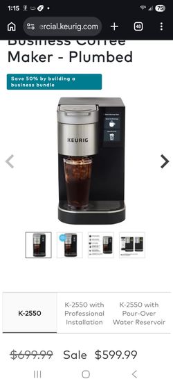 Keurig K2550  commercial coffee maker