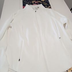 Athleta White Spring Jacket