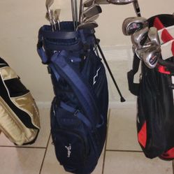 3 Golf Club Sets With 3 Bags All Good Condition With Expensive Pieces Callaway Big Bertha  Tommy Amour Ect.