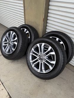 20” Toyota 4Runner Limited OEM rims with the tires new takeoffs