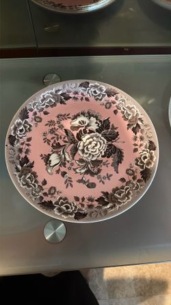 Vintage Spode “Jasmine” Plates – The Spode Archive Collection – Set of 9
