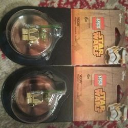 Lego Yoda Fridge Magnet X2