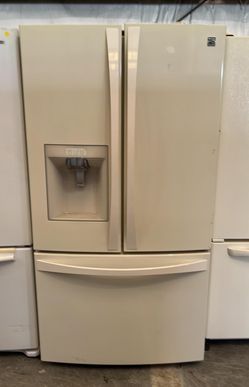 Kenmore 3 Door White Refrigerator Fridge
