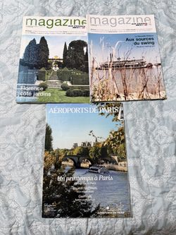 Vintage Collectors Air France Magazine’s 2005 2006