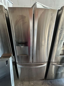 Kenmore Elite French Door Fridge – Stainless, Ice/Water Dispenser