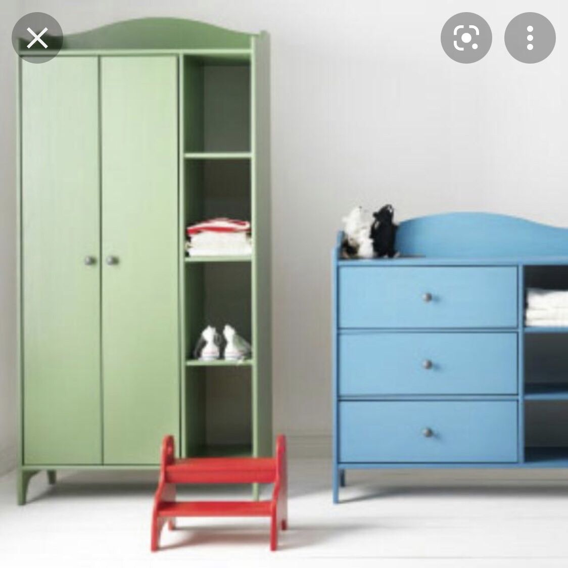 IKEA Trogen 3段 チェスト ブルー 引き出し　廃盤品 IKEA Trogen Chest Drawer & Wardrobe Closet for Sale in Yorba Linda
