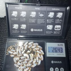 10k Bracelet Cuban Style