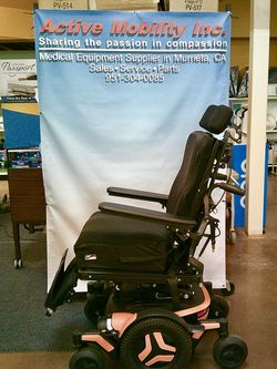 Permobil M3 Powerchair (Orange/Tangerine)