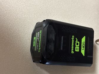 Greenworks 80V 8" Gen 2 Brushless Edger + 3 blades (1) 4 Ah Battery