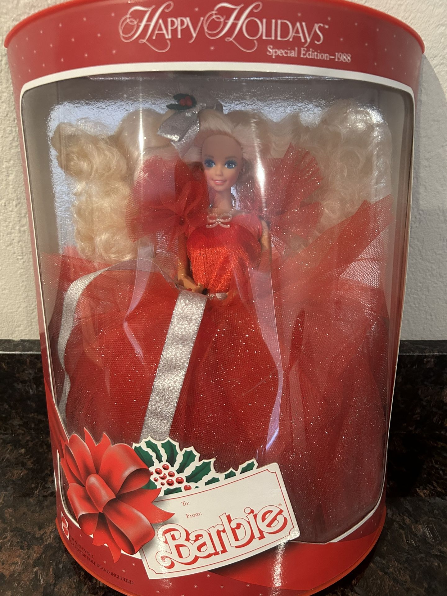 Holiday Barbie 1988 Edition (1st In Series)