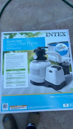 Sand filter pump /ground  pool