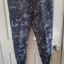 Nike Blue Black Camo Sweats New With Tags  