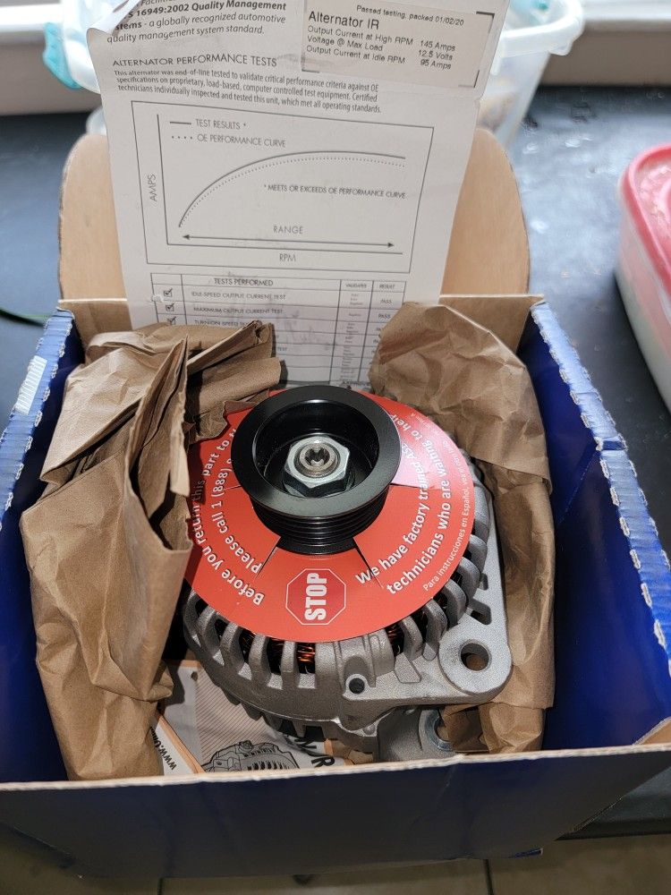 Alternator(brand new)