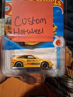 Custom 1985 Honda cr x with wheels swap hotwheel