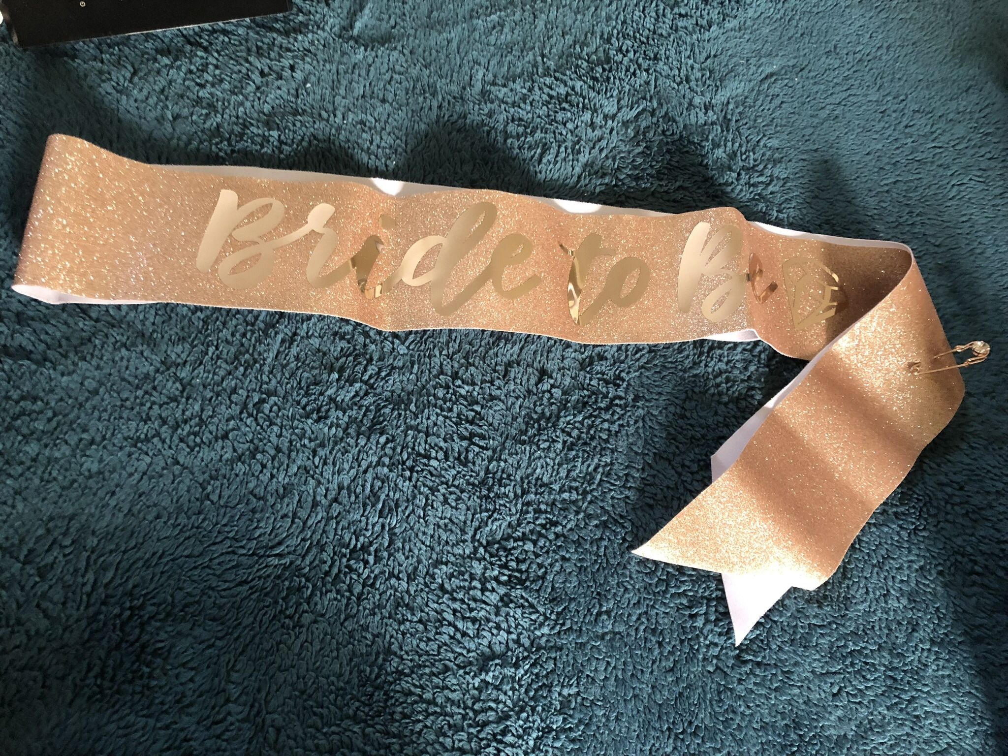 Birthday sash