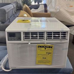 Brand New 12000 BTU Window Air Conditioner with Heat and Remote Control