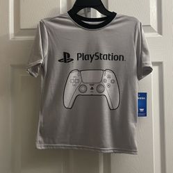 Brand New Boys Grey PlayStation Sleep Tee Size M (8) Kids 