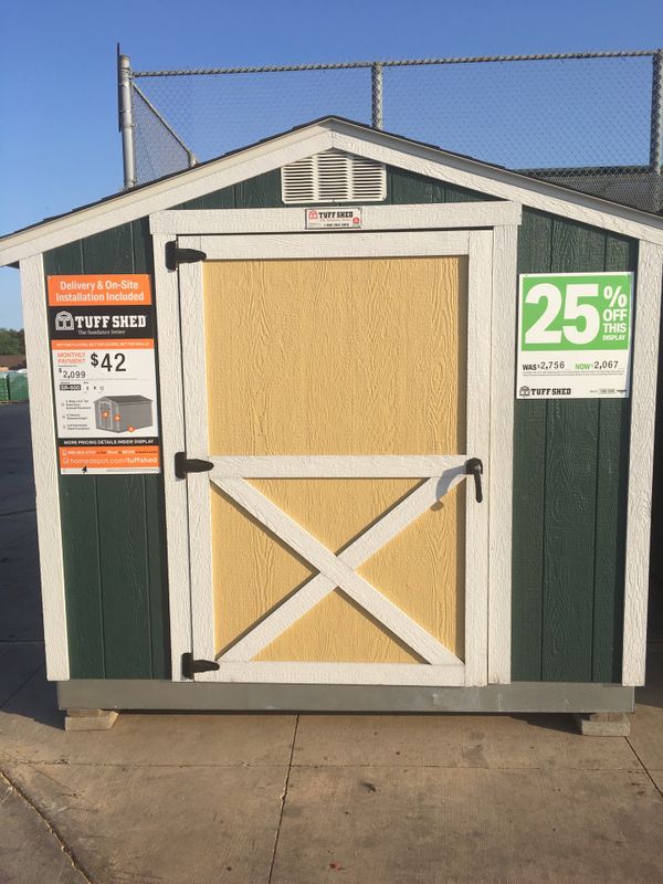 Tuff Shed SR 600. 8x12 for Sale in San Antonio, TX - OfferUp