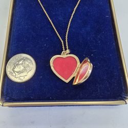 14k Heart Locket 