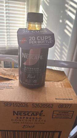Nescafé espresso concentrate