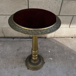 Vintage Mid Century Brass Stand Table