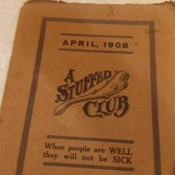 2 Editions Of Scrubbers Magazine/ 1 Late 1800's And 1 Is Early 1908 