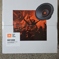 2x JBL 12" High Performance Car Audio Subwoofer.