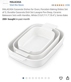 Casserole Dishes