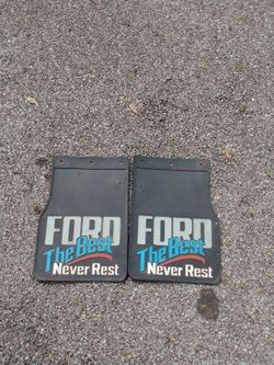 Ford mud flap
