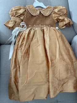 Girls handmade/ embroidered dress